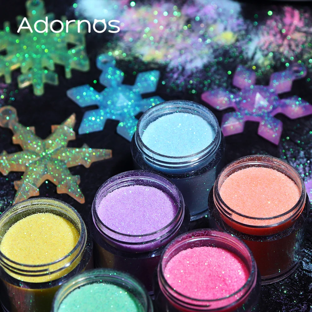 Iridescent Glitter Sugar Powde - Resin Pigment Set บทวิจารณ์และราคา