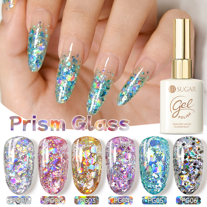 UR SUGAR 6PCS Chunky Glitter G - Resin Glitter Pack บทวิจารณ์และราคา