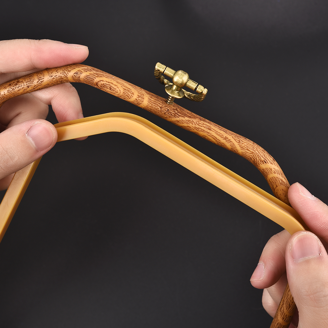 Imitated Wood Round,Oval Diffe - Wood Ring Blank บทวิจารณ์และราคา