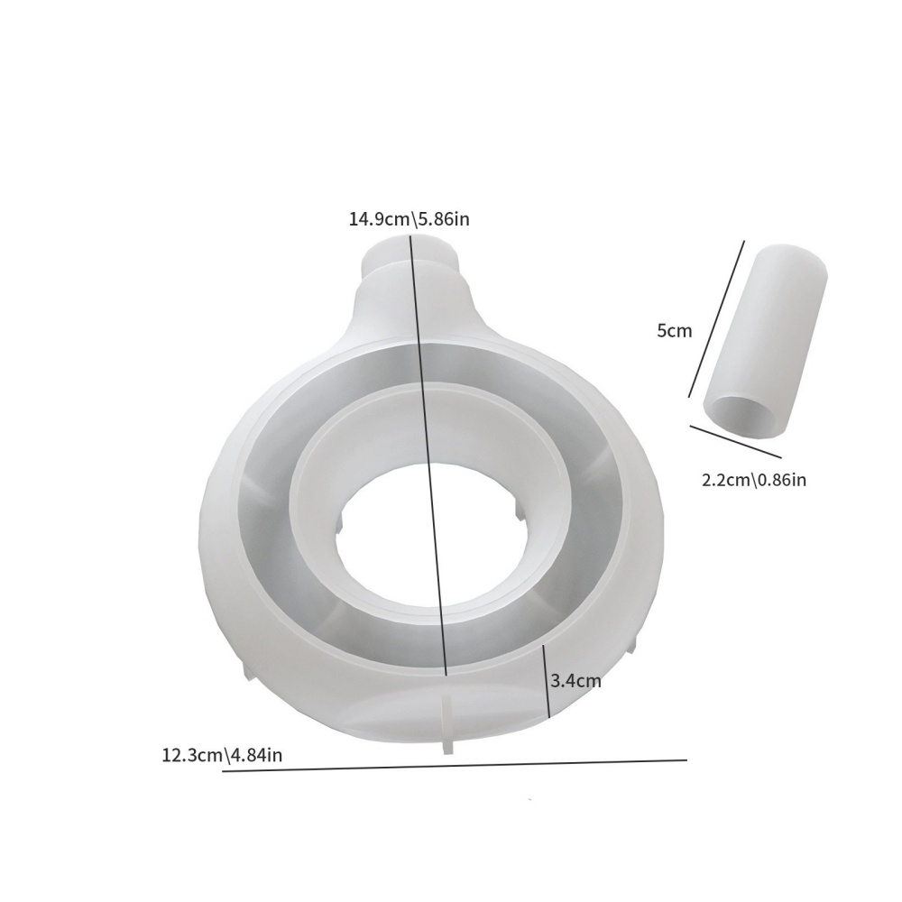 Donut Shape Mold Flexible Plas - Resin Craft Workshop บทวิจารณ์และราคา