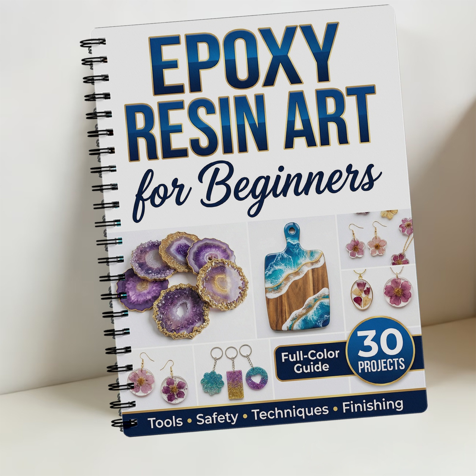 Epoxy Resin Art Book Guide Lea - Resin Craft For Beginners บทวิจารณ์และราคา