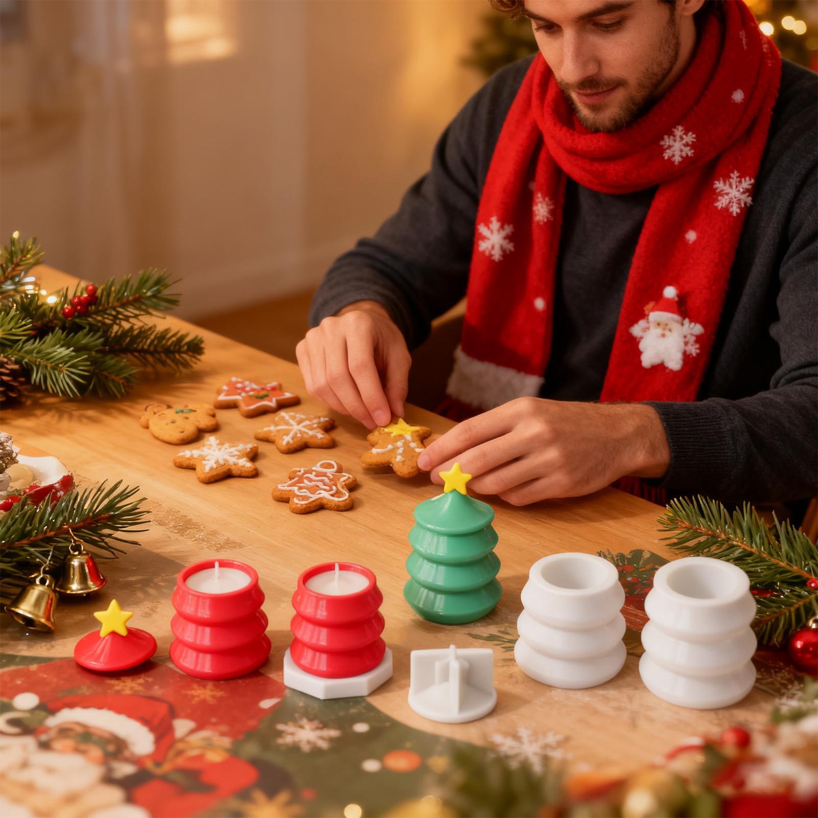 Christmas Tree Jar Mold DIY Si - Resin Craft Workshop บทวิจารณ์และราคา