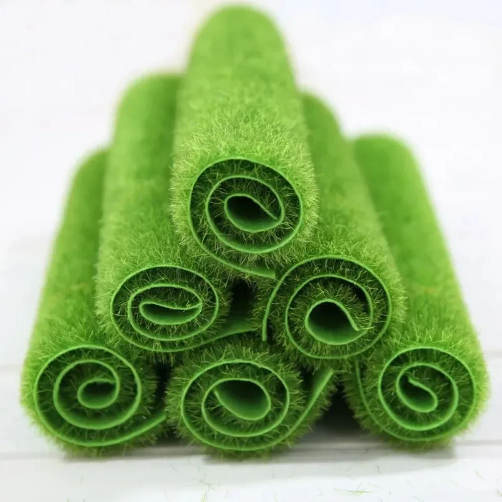 Fake Moss Mini Artificial Lawn - Terrarium Moss Art บทวิจารณ์และราคา