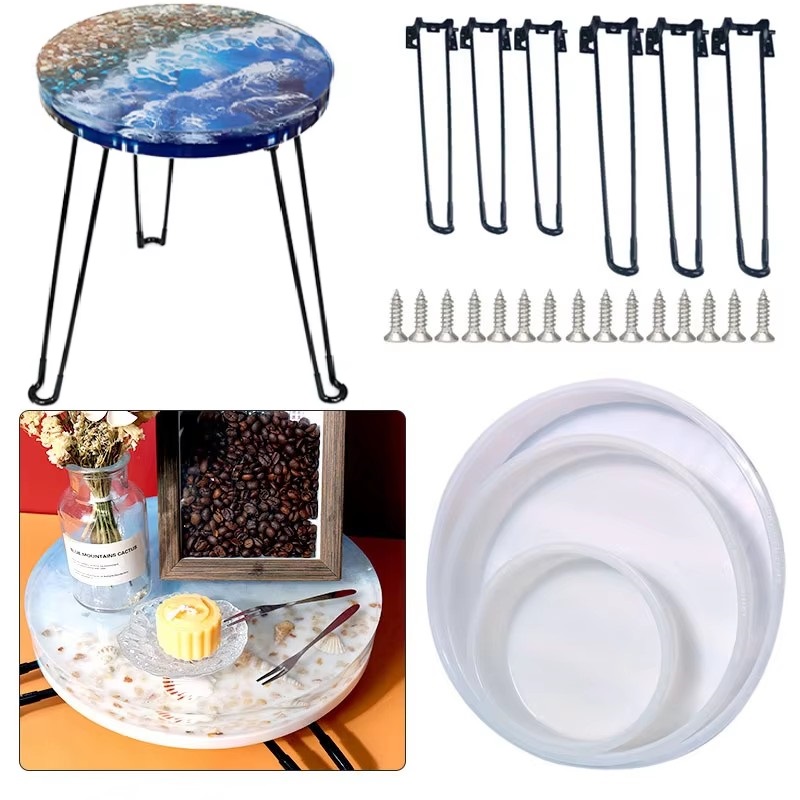 Large Round Tray UV Resin Mold - Coaster Mold Round บทวิจารณ์และราคา