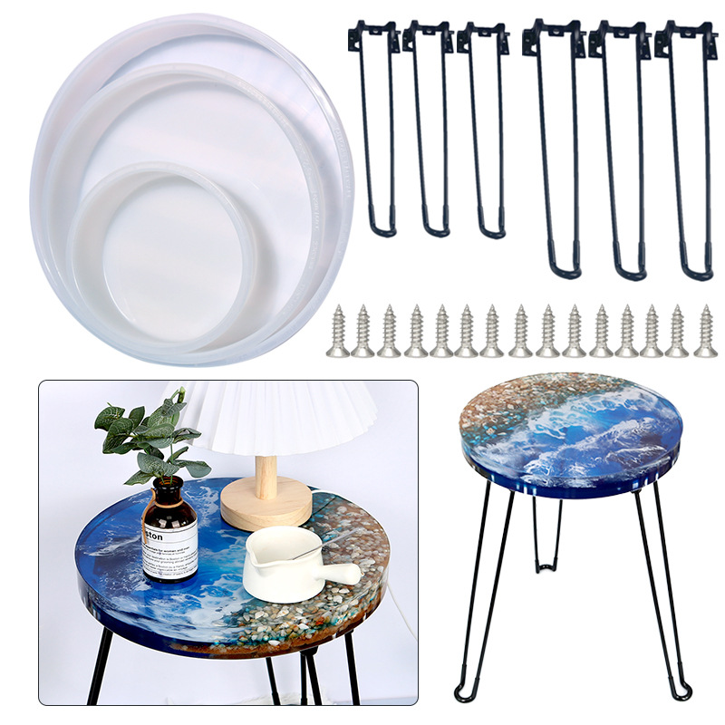 Large Round Tray UV Resin Mold - Coaster Mold Round บทวิจารณ์และราคา