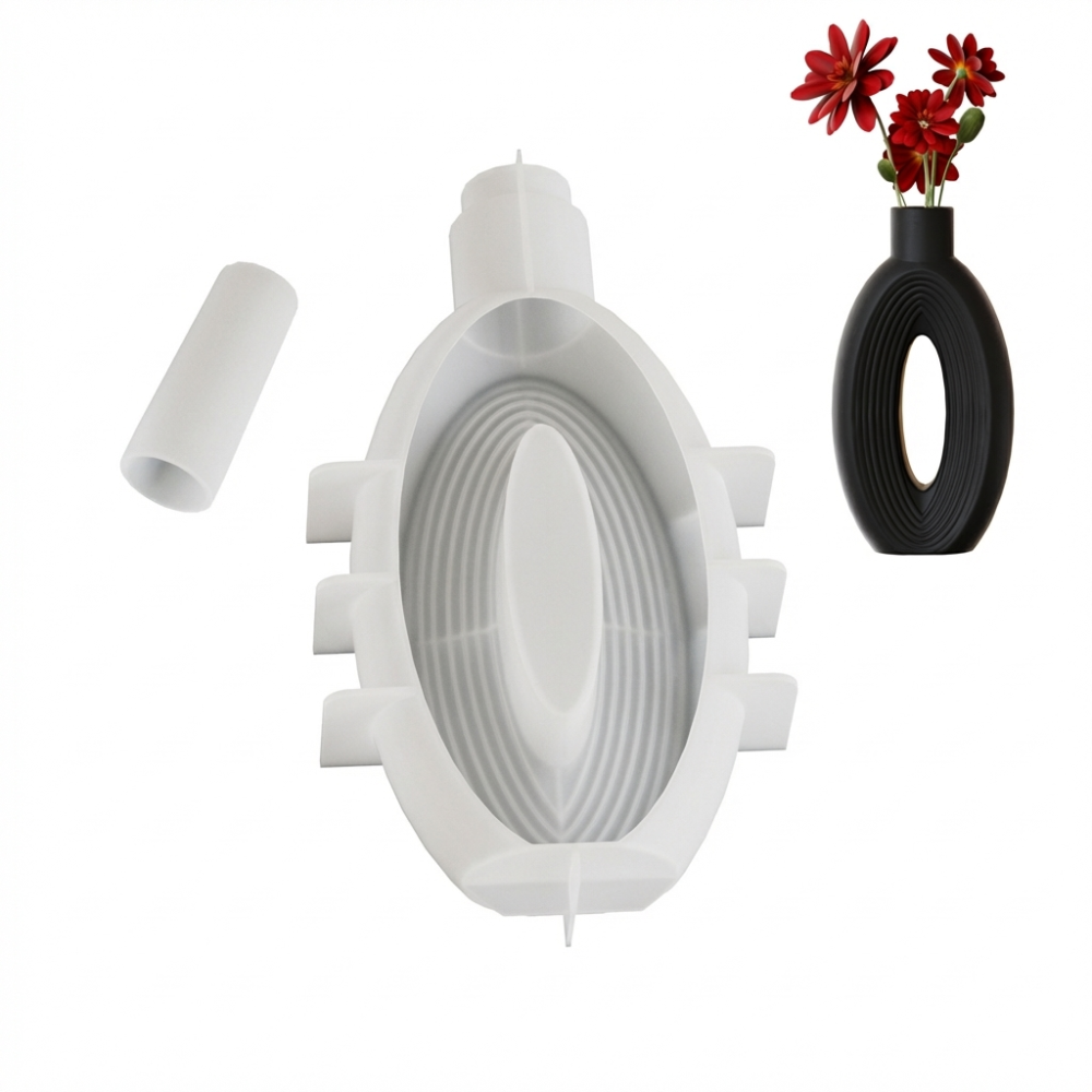 Modern Oval Stripe Silicone Va - Resin Craft Workshop บทวิจารณ์และราคา