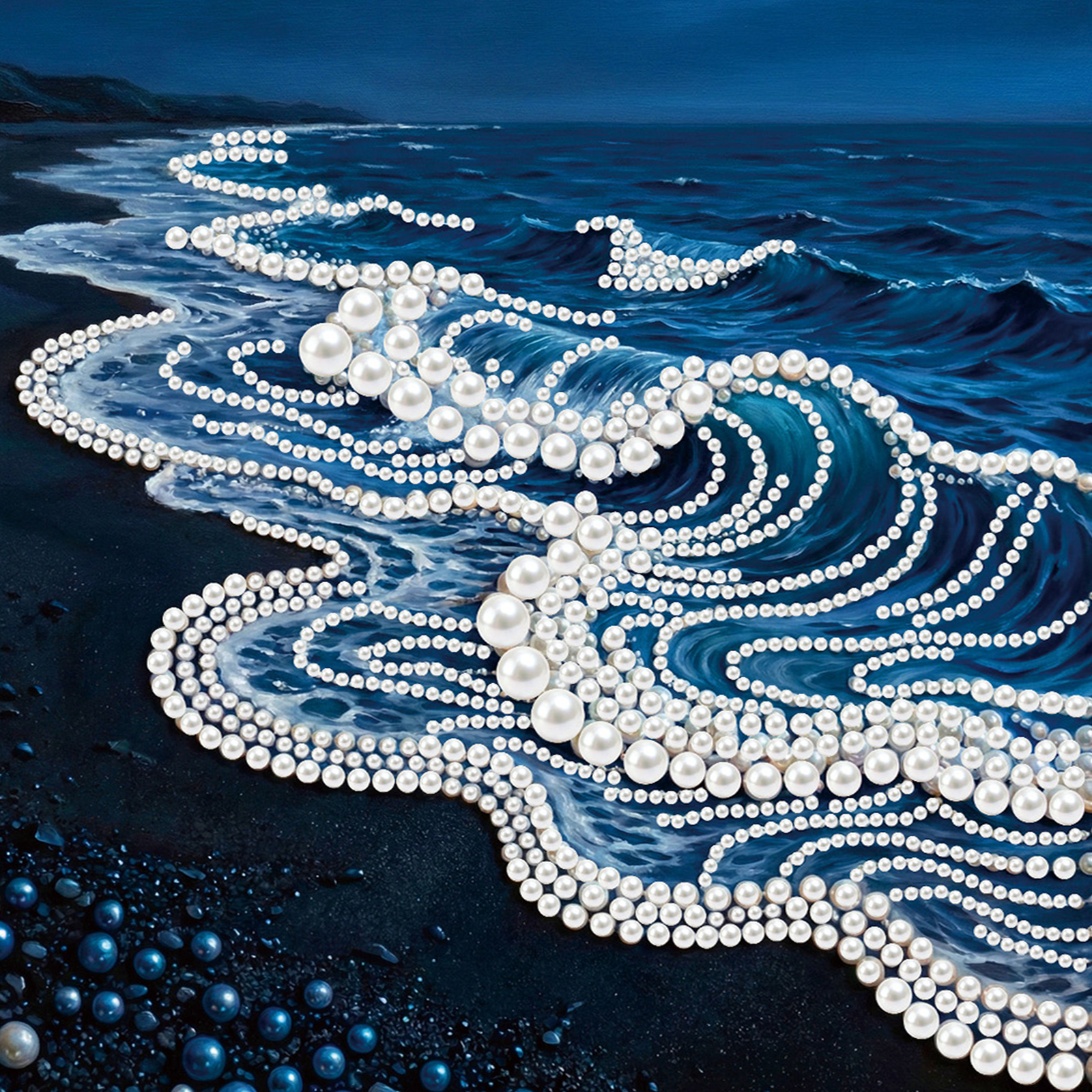 Waves DIY Pearl Painting Kit w - Resin Craft For Beginners บทวิจารณ์และราคา