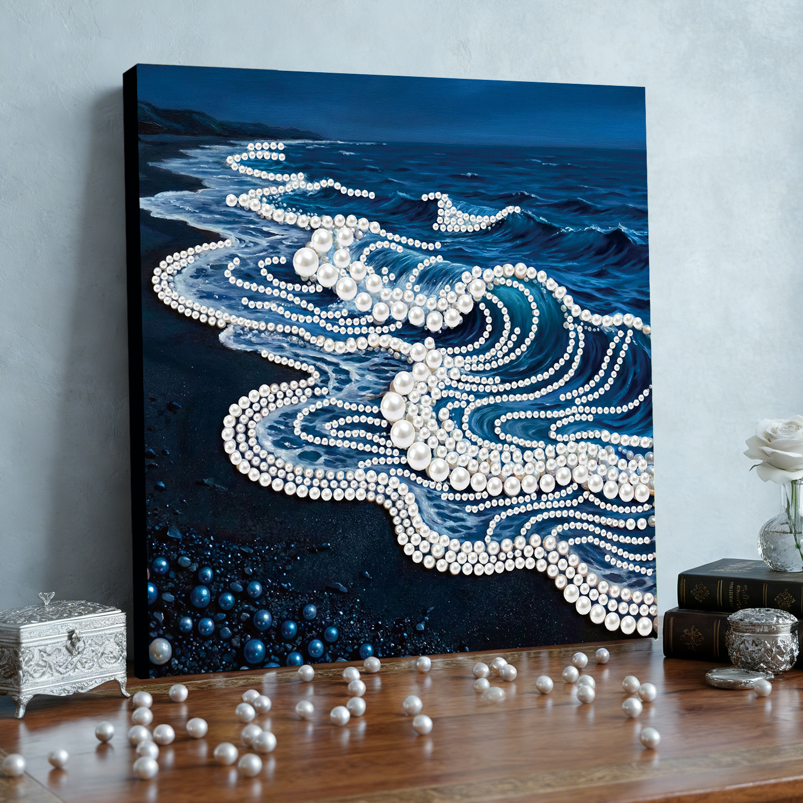 Waves DIY Pearl Painting Kit w - Resin Craft For Beginners บทวิจารณ์และราคา