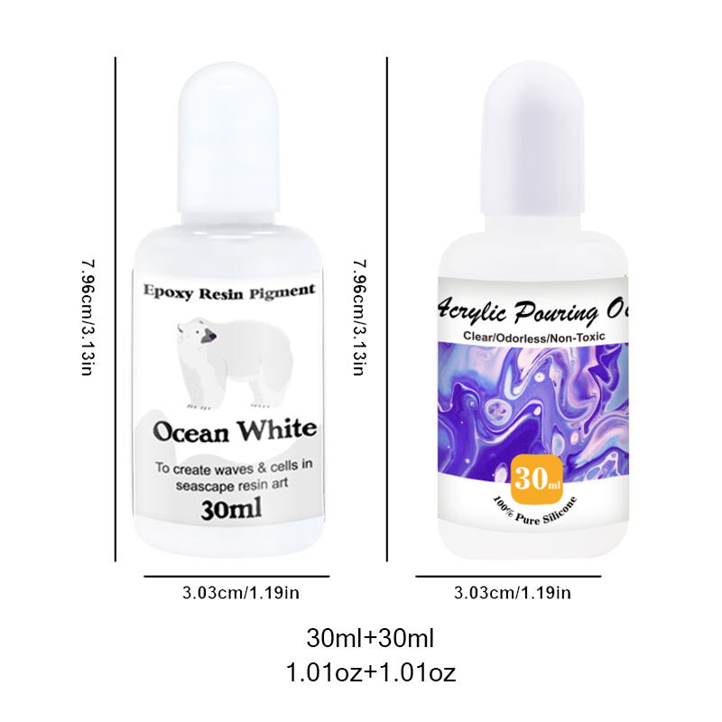 Acrylic Infusion Oil & Epoxy R - Resin Pigment Set บทวิจารณ์และราคา