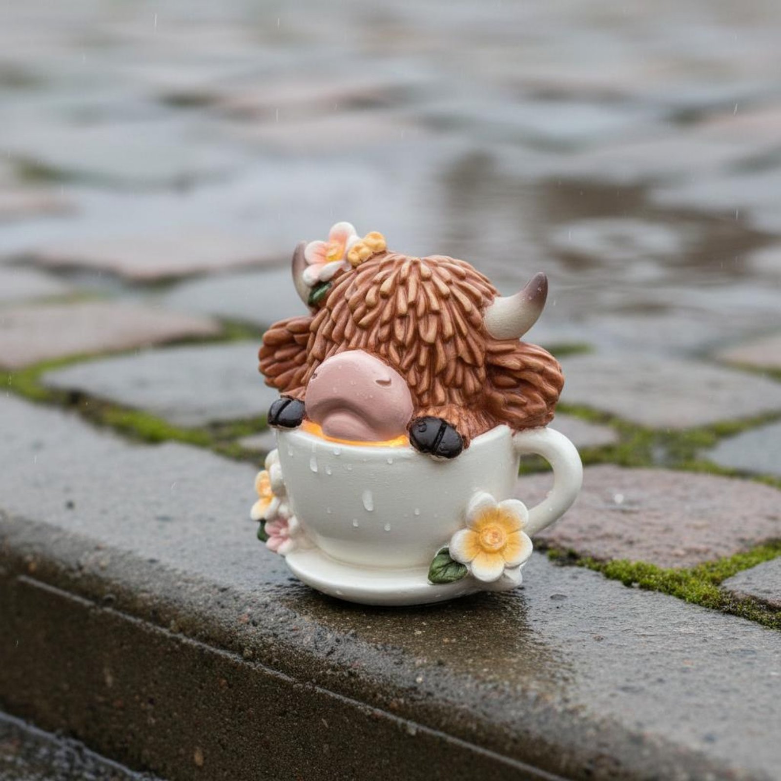 Highland Cow Garden Light Resi - Crafting Resin บทวิจารณ์และราคา