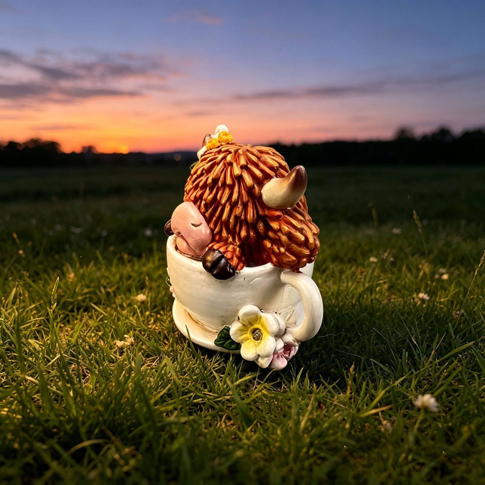 Highland Cow Garden Light Resi - Crafting Resin บทวิจารณ์และราคา