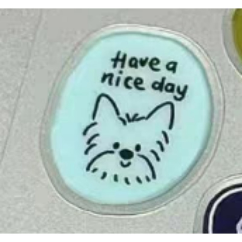 Cute Cartoon Cat Dog 3D Transp - Resin Craft Material บทวิจารณ์และราคา