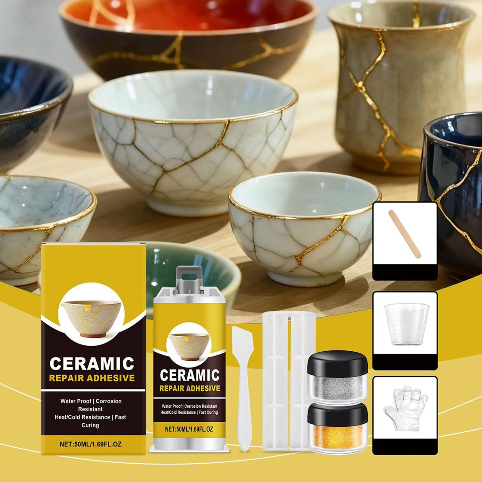 Ceramic Glass Repair Kit Epoxy - Resin Craft Workshop บทวิจารณ์และราคา