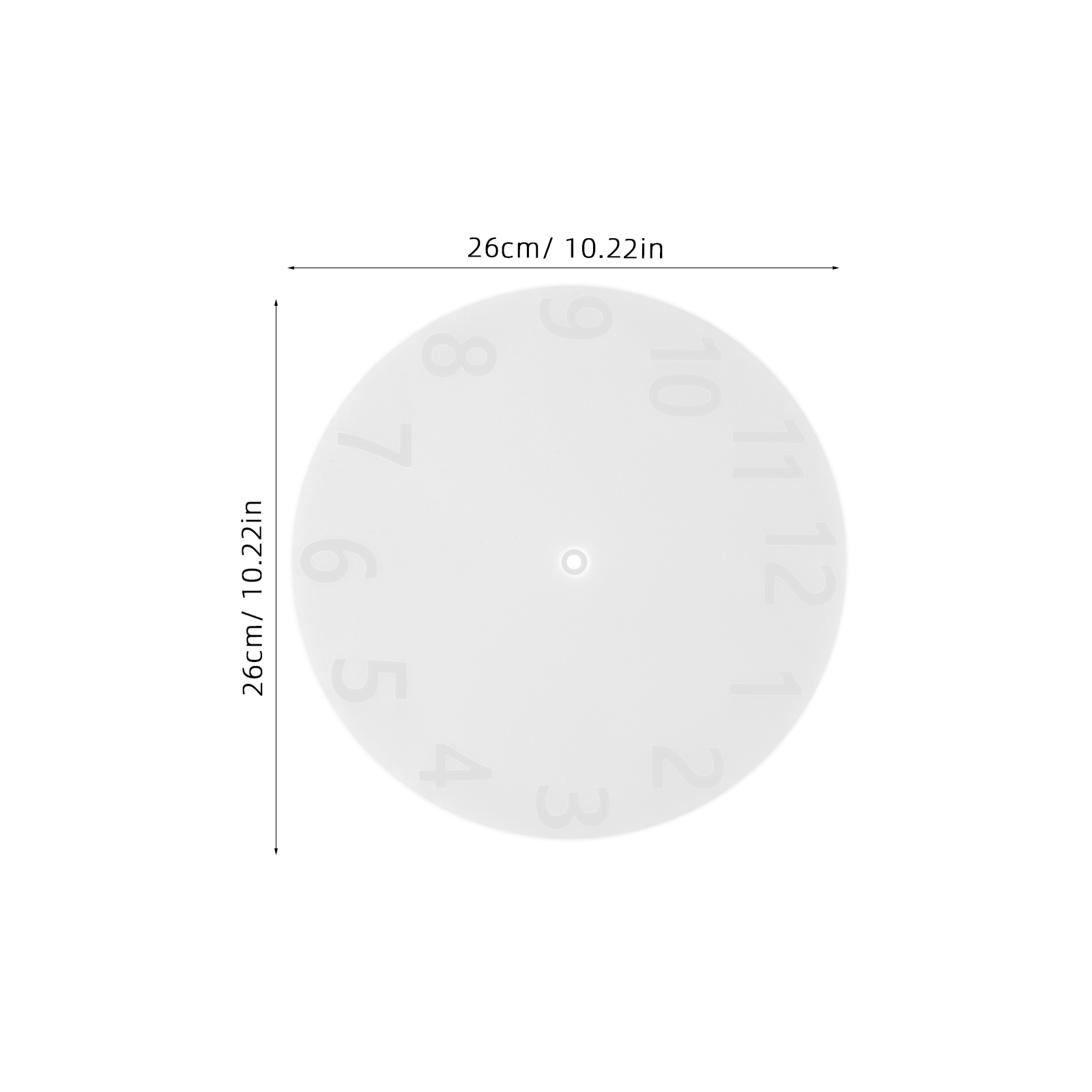 1 set 1 Set Diy Silicone Clock - Resin Craft Ideas บทวิจารณ์และราคา