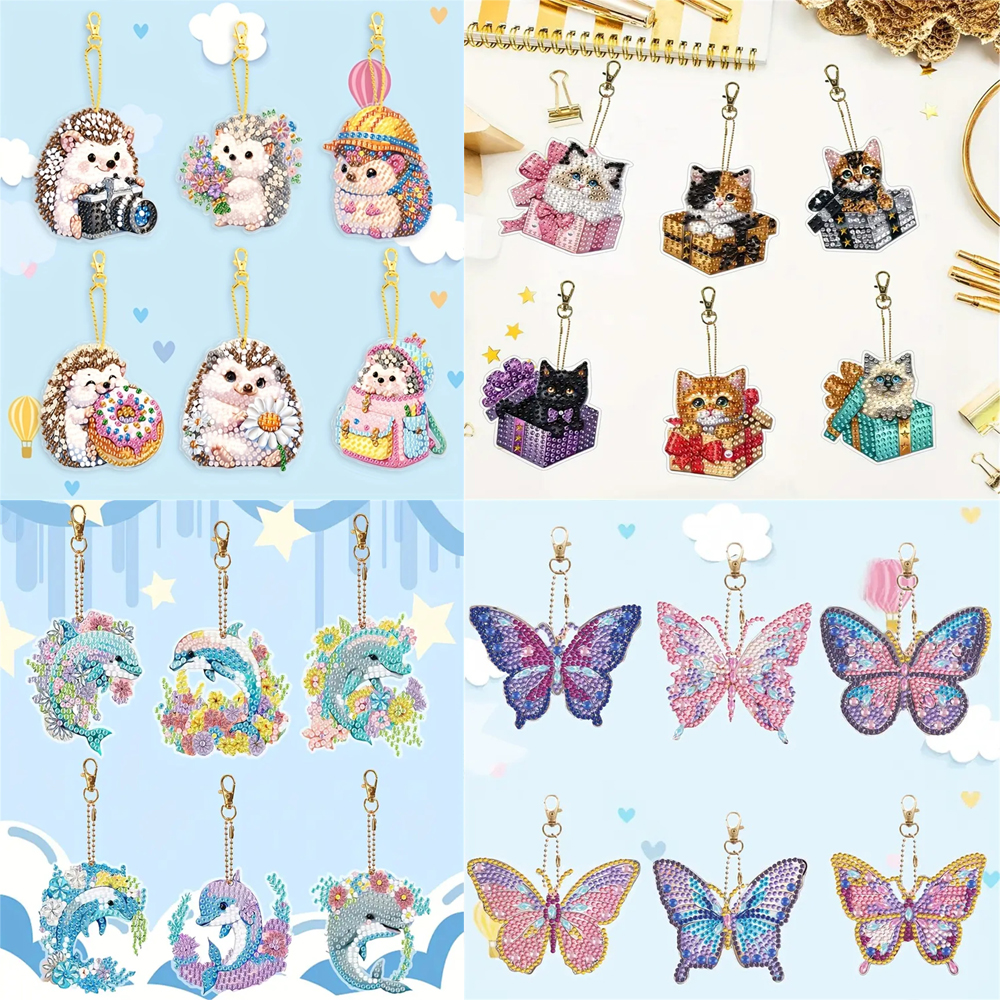 DIY Diamond Painting Keychains - Resin Craft For Beginners บทวิจารณ์และราคา