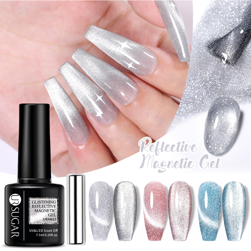 UR SUGAR 4PCS Glitter Cat Magn - Resin Glitter Pack บทวิจารณ์และราคา