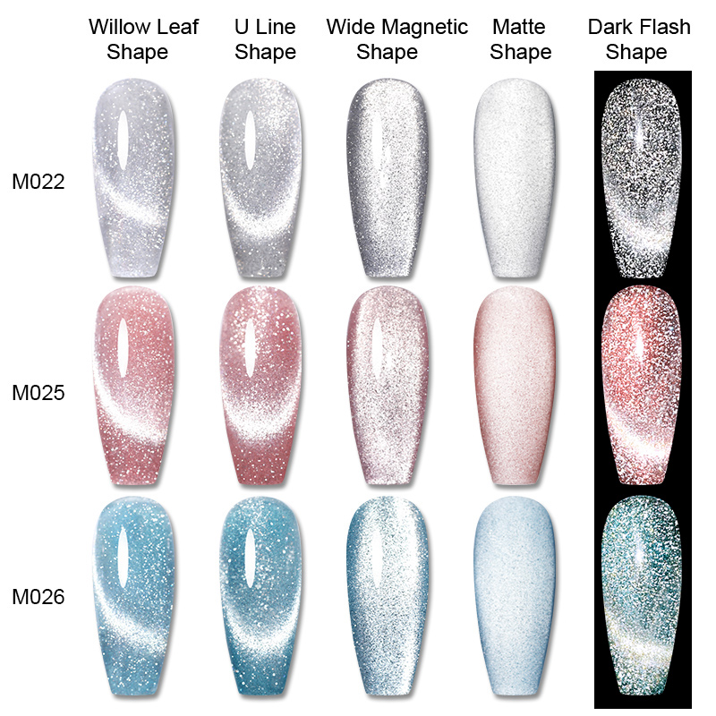 UR SUGAR 4PCS Glitter Cat Magn - Resin Glitter Pack บทวิจารณ์และราคา