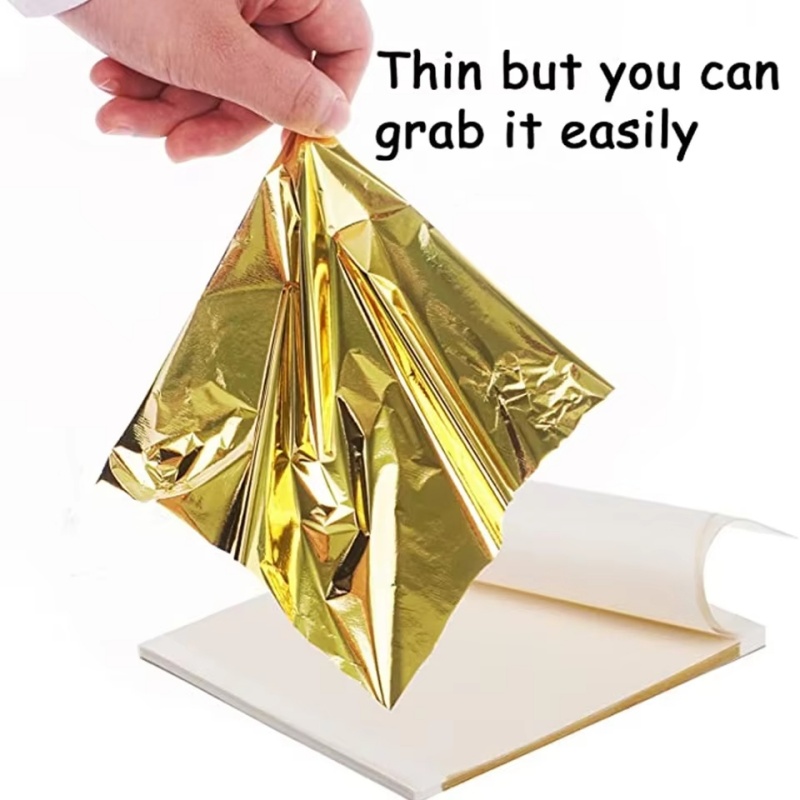 100pcs Imitation Gold Sliver C - Gold Foil Flakes บทวิจารณ์และราคา
