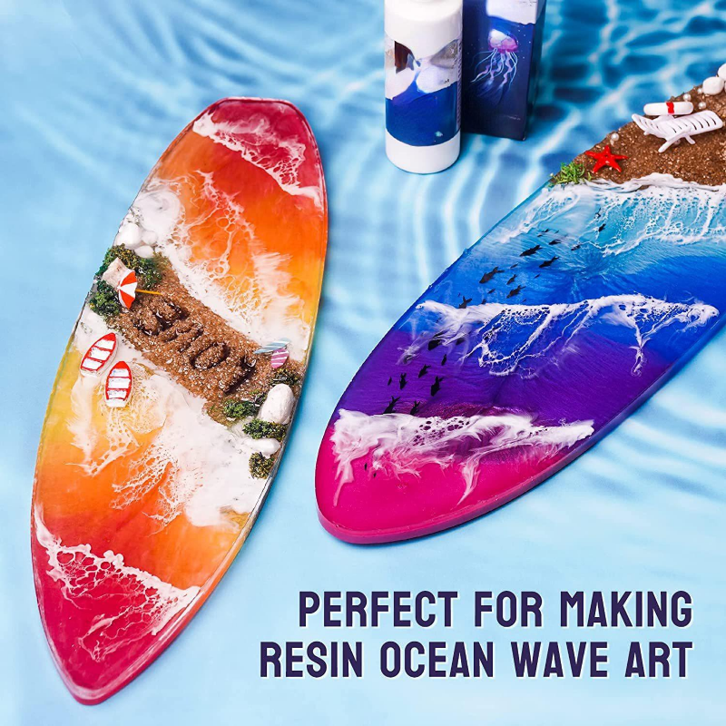 Surfboard Resin Tray Molds Sur - Resin Ocean Wave Mold บทวิจารณ์และราคา