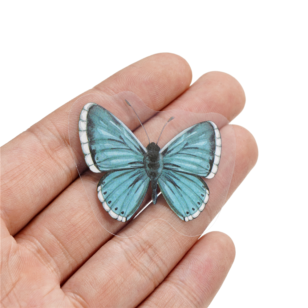 40pcs Colorful Butterfly Wings - Gold Foil Flakes บทวิจารณ์และราคา