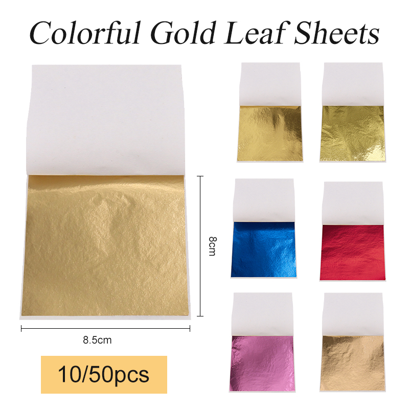 8x8.5cm Taiwan Imitation Gold  - Gold Foil Flakes บทวิจารณ์และราคา