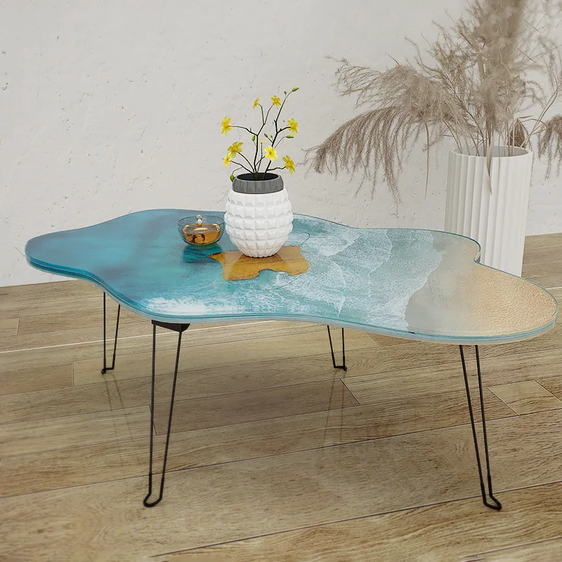 Large 61cm Irregular tray epox - Resin Ocean Wave Mold บทวิจารณ์และราคา