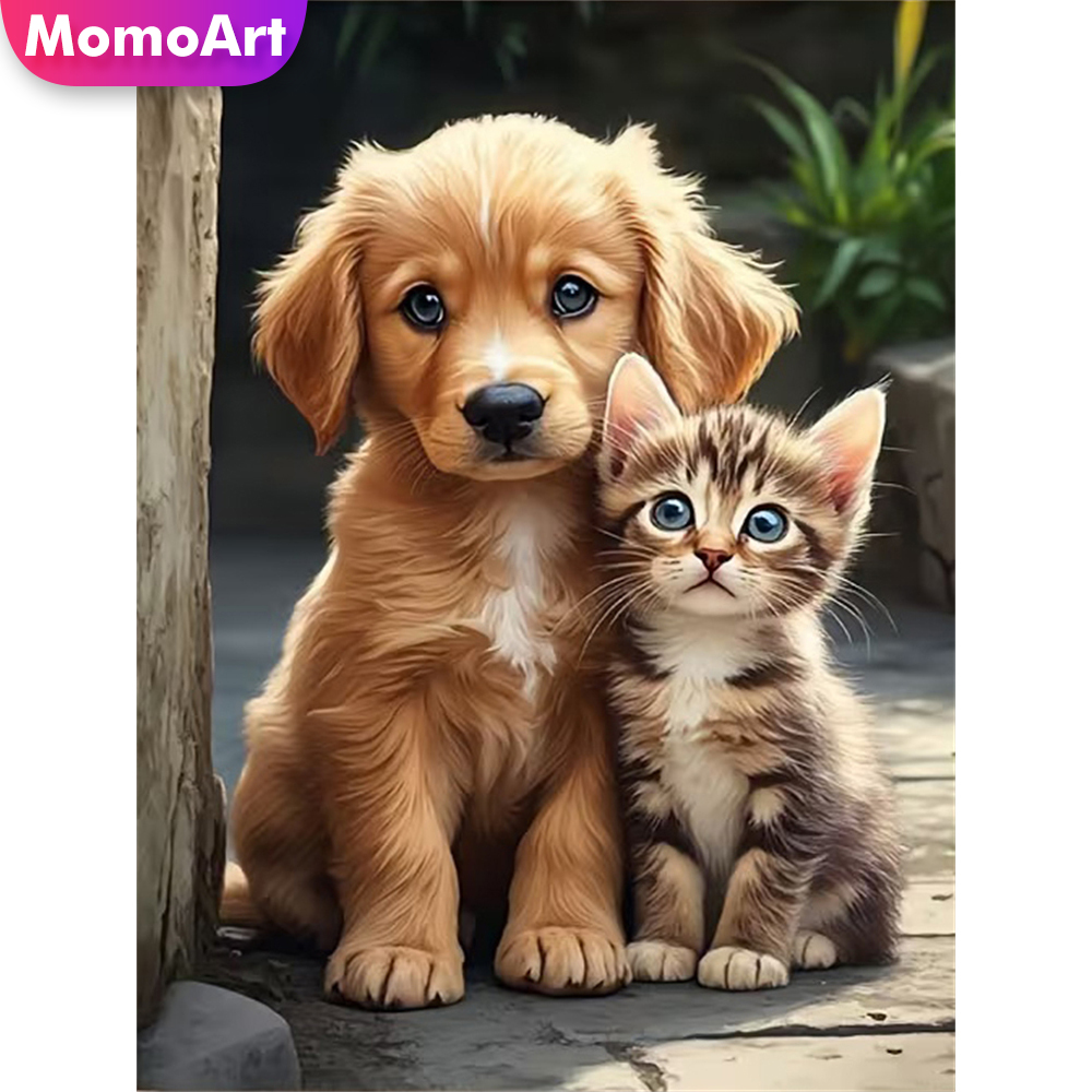 Momoart Diamond Embroidery Dog - Resin Craft For Beginners บทวิจารณ์และราคา