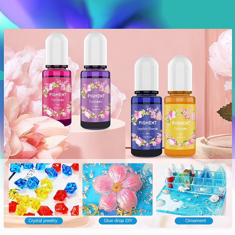 A Set Ink Alcohol Resin Pigmen - Resin Dye Alcohol บทวิจารณ์และราคา