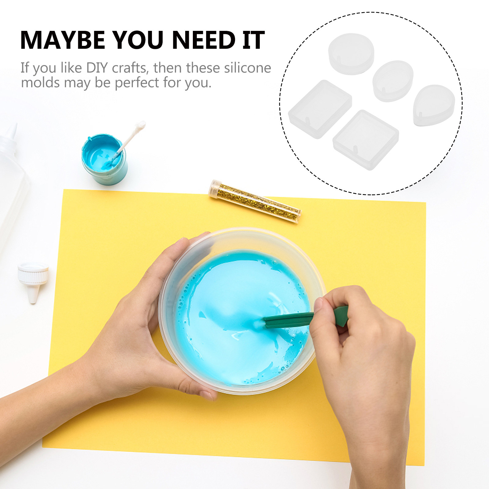 10pcs Diy Keychain Pendant Cha - Crafting Resin บทวิจารณ์และราคา