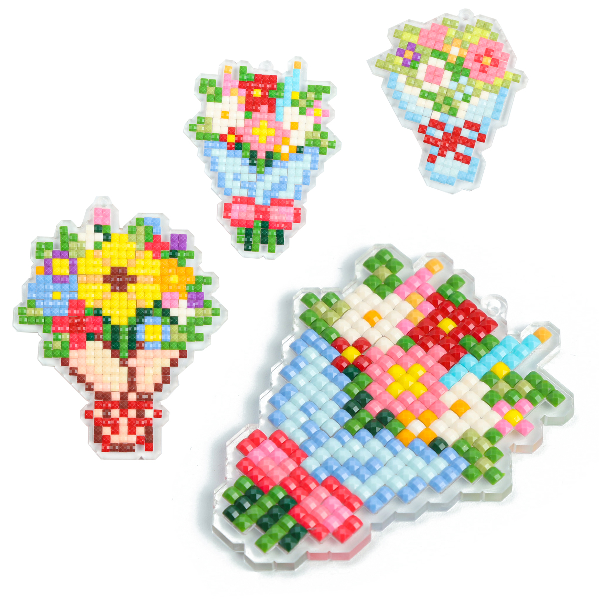 FOREVER YOUNG 3PCS Bouquet Acr - Resin Craft Kit บทวิจารณ์และราคา