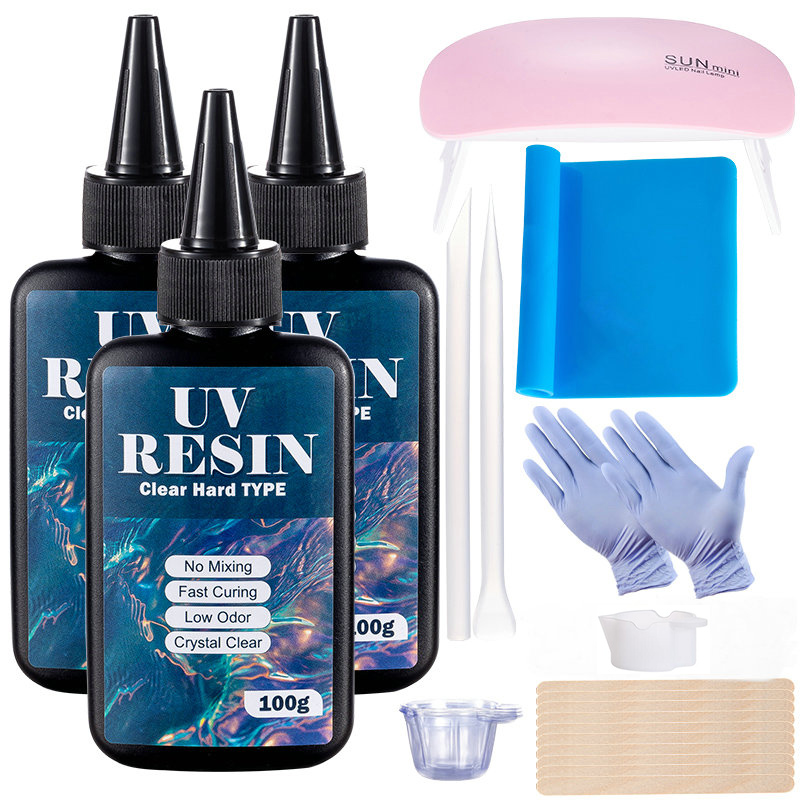 100g/250g Clear UV Resin Hard  - Epoxy Uv Resin Kit บทวิจารณ์และราคา