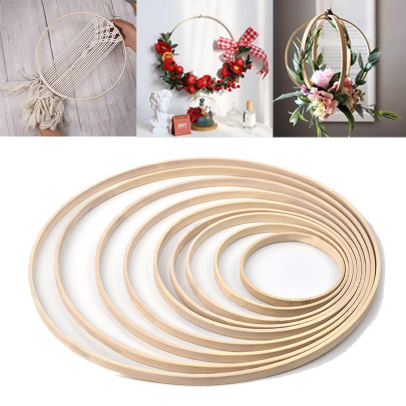 1/5Pcs 8-33cm Wooden DIY Handm - Wood Ring Blank บทวิจารณ์และราคา