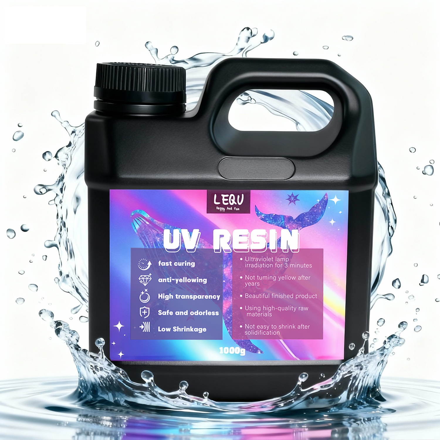 1000g UV Resin Crystal Clear H - Epoxy Uv Resin Kit บทวิจารณ์และราคา